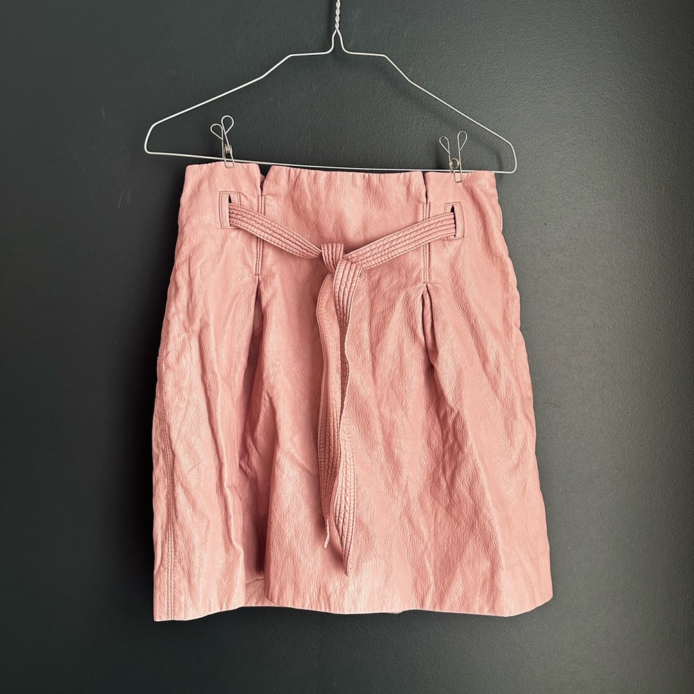 Free People Pink Mini Skirt